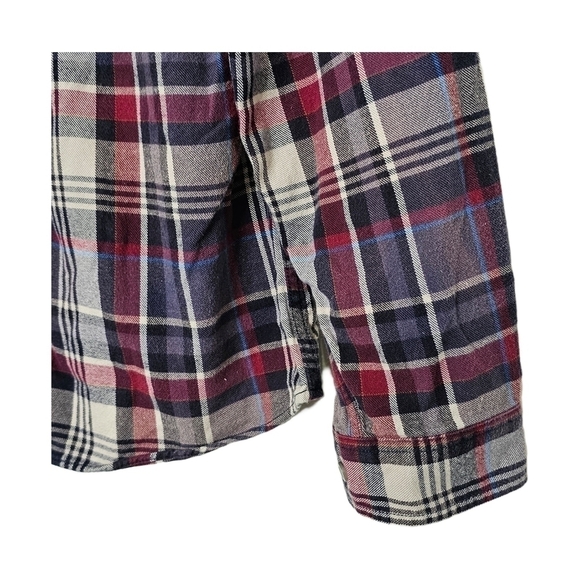 Eddie Bauer classic fit heritage plaid button down shirt size Large - Picture 6 of 10